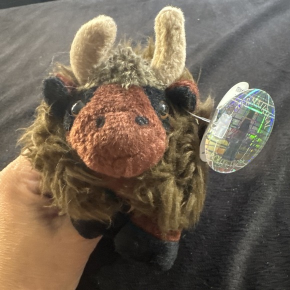 Coca-Cola USA Totonca the Buffalo Bean Bag Vintage 90s Special Edition Plush NWT - Picture 1 of 6
